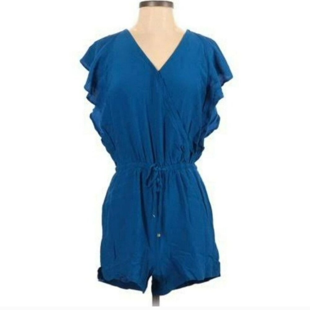 LOFT NWT Flutter Sleeve Romper Size Small NWT